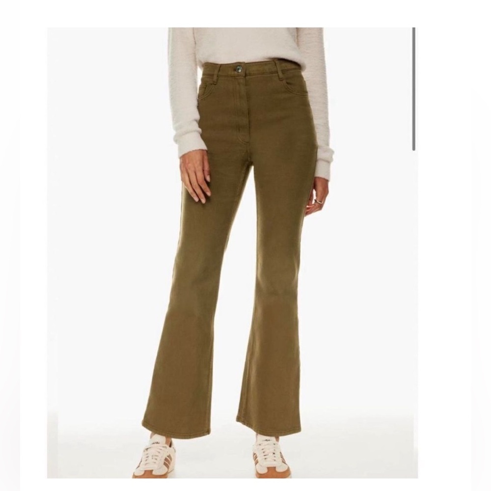 Aritzia Wilfred Free Two Step Flare Pants Size 4